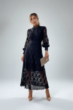 White Lace Midi Dress for Women | Multicolor Midi Dress