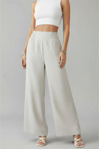 Women’s High Waisted Wide Leg Summer Pants | Stylish & Comfortable Ladies Pants