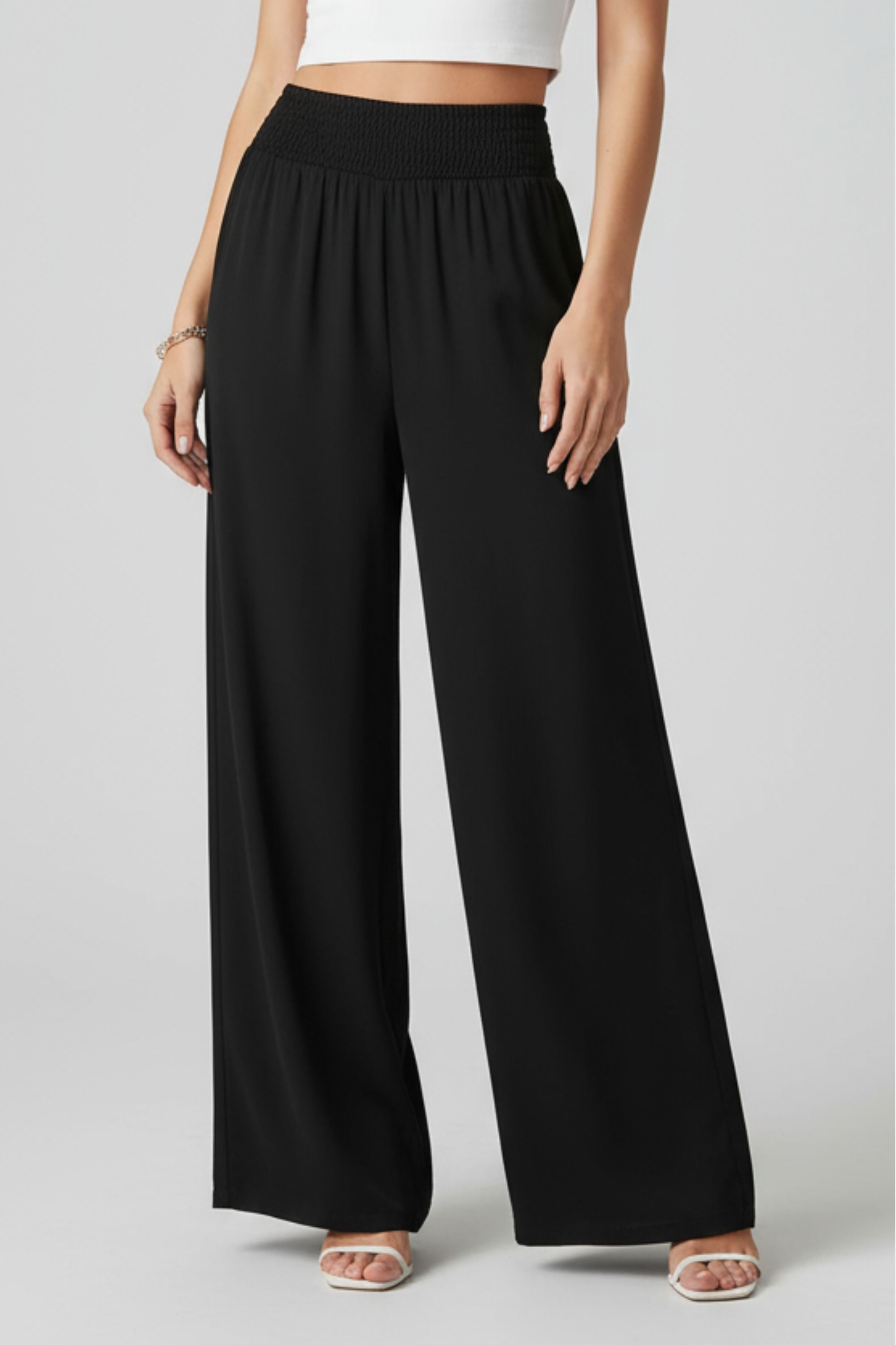 Women’s High Waisted Wide Leg Summer Pants | Stylish & Comfortable Ladies Pants