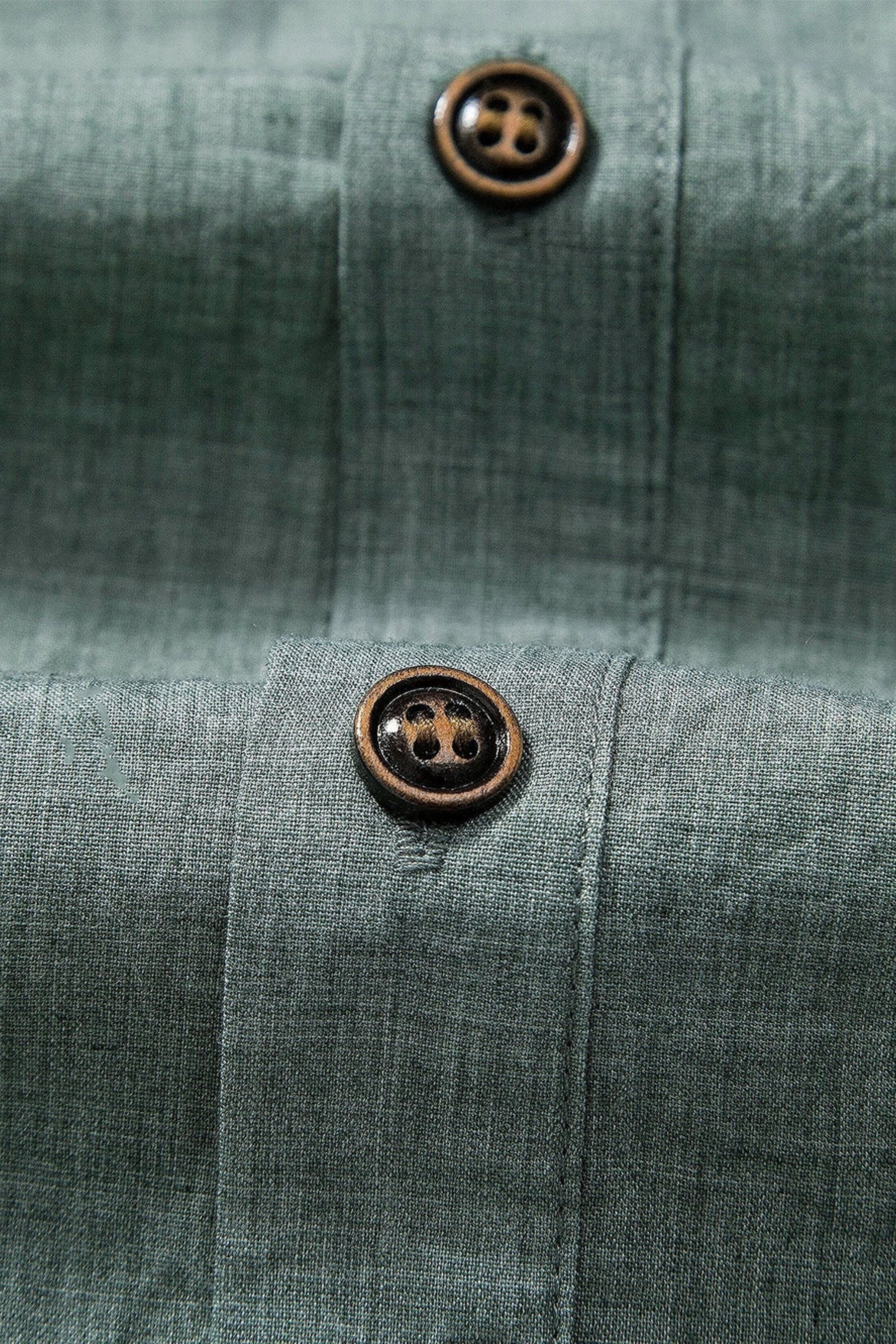 Green Button Up Shirt & Beige Pants Outfit - Men’s Summer Clothes Set | Men’s Beach Outfit