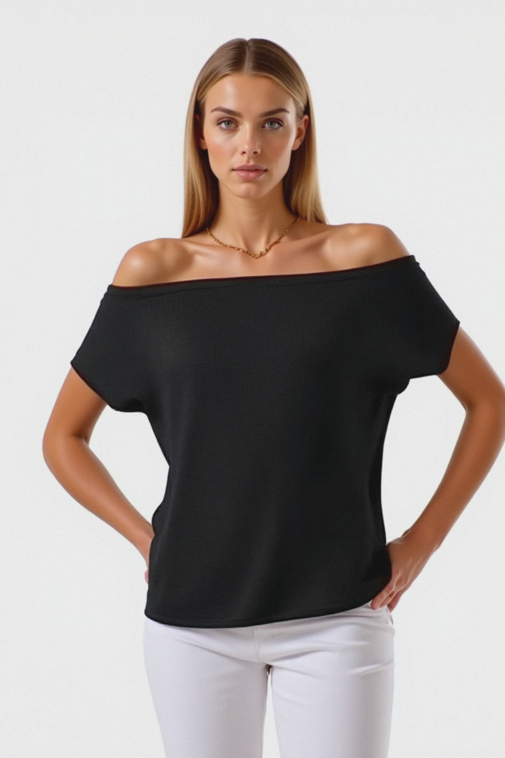 Off Shoulder Top for Women | Summer Knitted Top for Women | Casual Women’s Summer Top