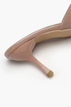 Patent Leather High Heels for Women – Open Toe Peep Toe Heeled Shoes | Black Patent Heels