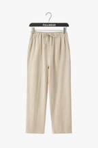 Men’s Cotton Blend Summer Pants | Lightweight Relaxed Fit Trousers