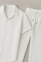 Men’s Two Piece Outfit | Short Sleeve Shirt and Pants