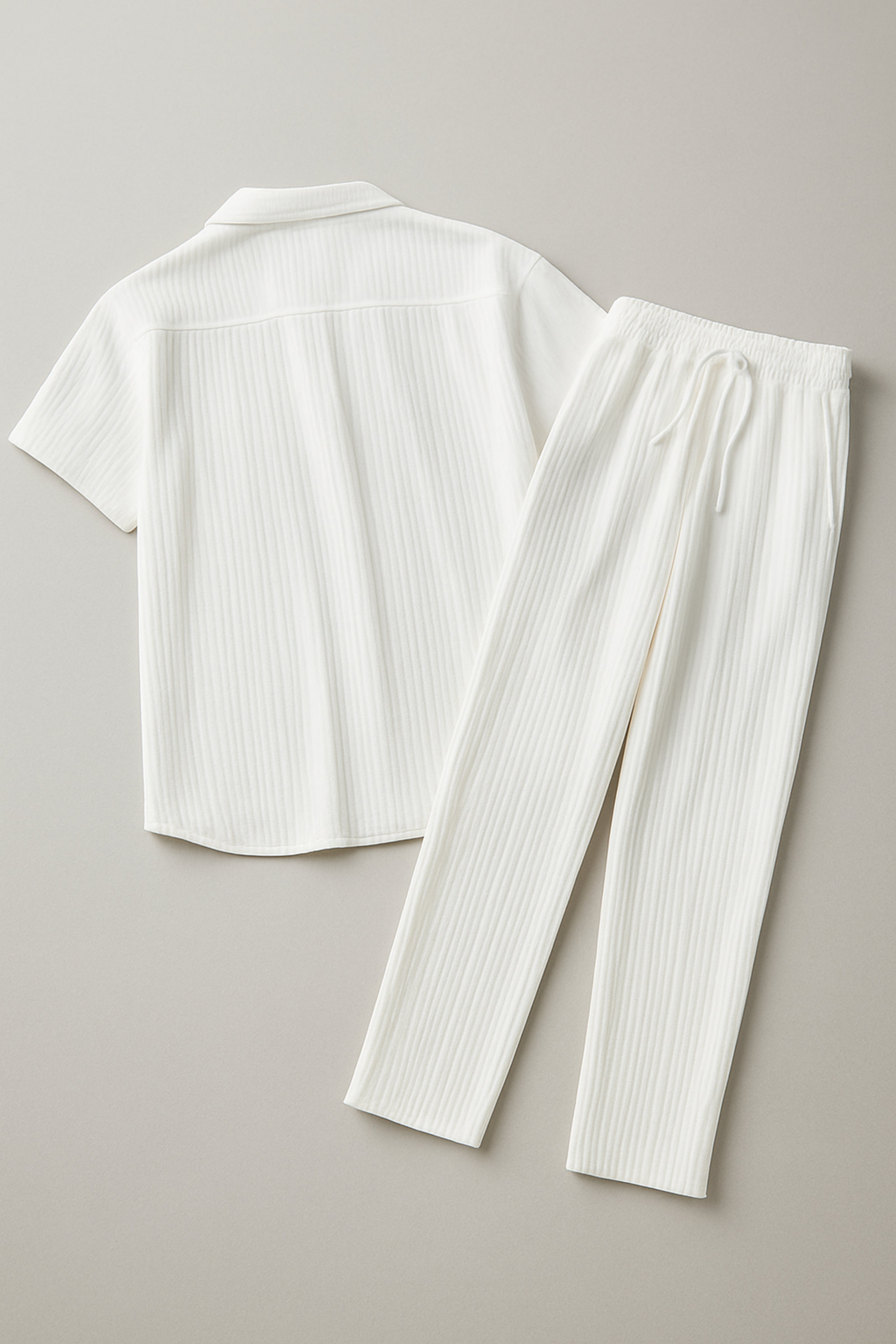 Men’s Two Piece Outfit | Short Sleeve Shirt and Pants