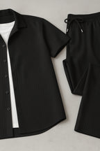 Men’s Two Piece Outfit | Short Sleeve Shirt and Pants