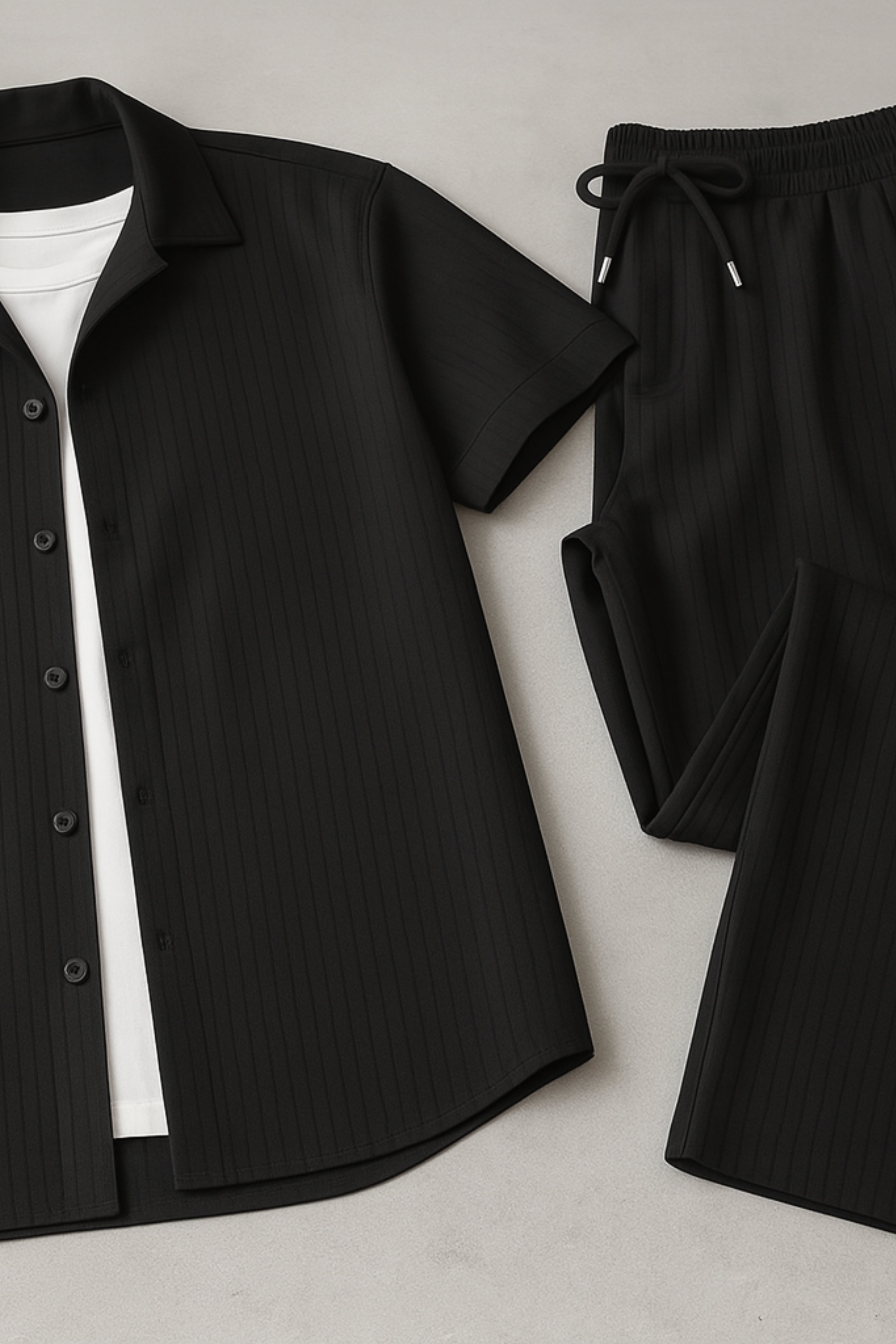 Men’s Two Piece Outfit | Short Sleeve Shirt and Pants