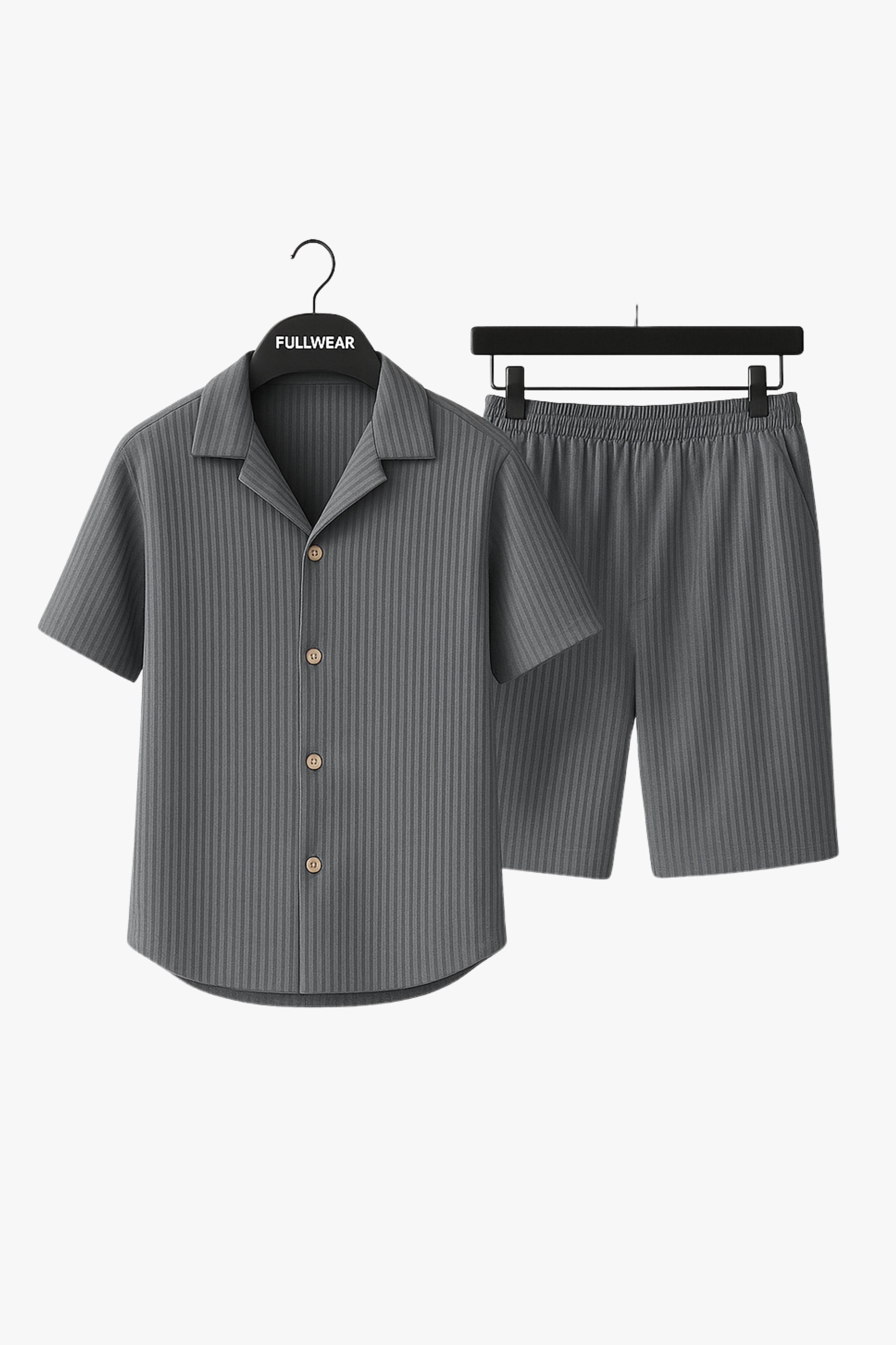 Men’s Co-Ord Set | Two-Piece Outfit | Short Sleeve Shirt and Shorts