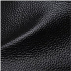 Black Leather Crossbody Bag for Women | Leather Cross Over Purse with Adjustable Strap