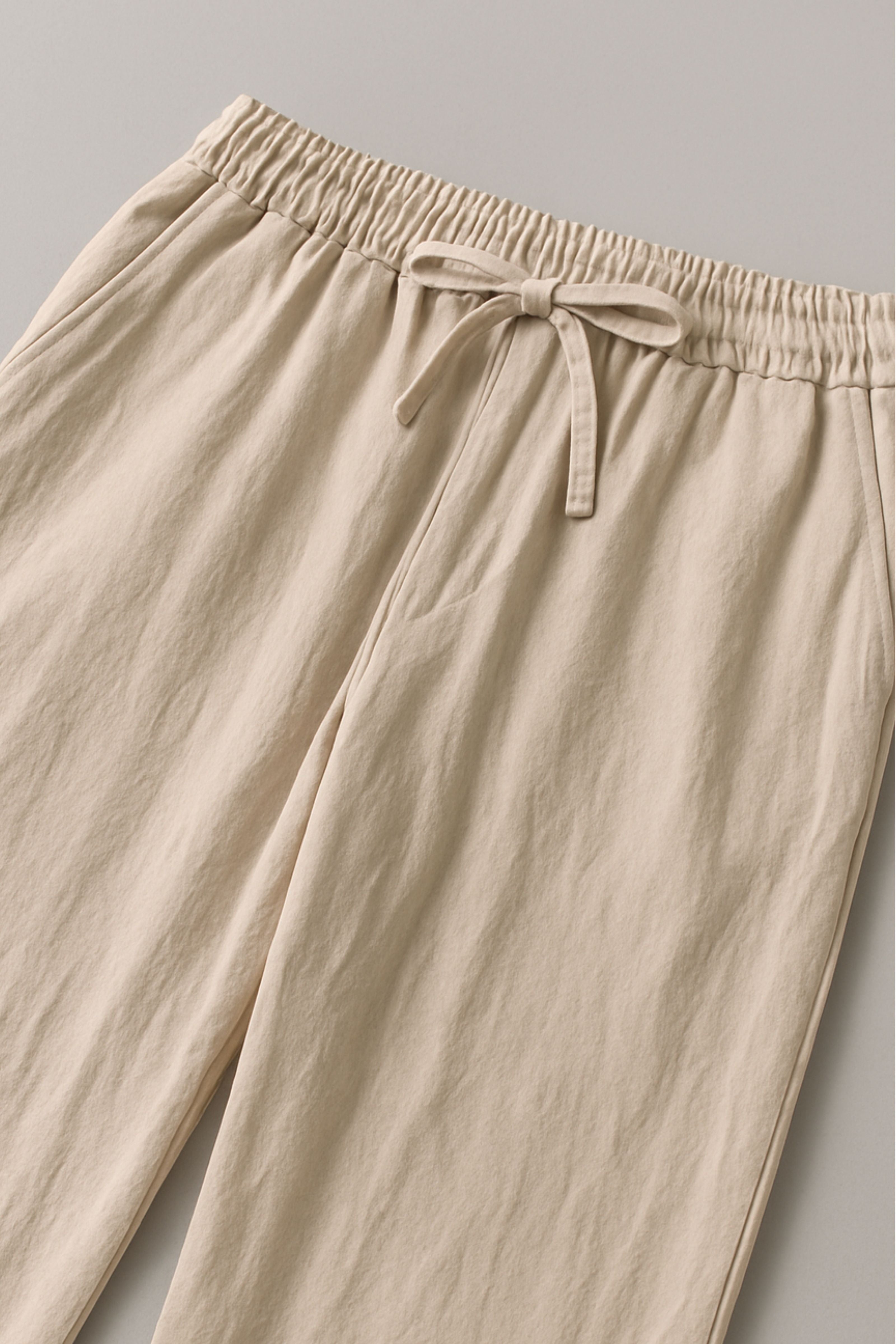 Men’s Cotton Blend Summer Pants | Lightweight Relaxed Fit Trousers