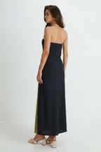 Strapless Maxi Dress for Women | Elegant Maxi Strapless Summer Dress