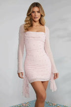 Abigail | Elegant Long Sleeve Party Dress - Fullwear