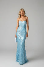 Adele | Elegant Strapless Women Evening Dress - Fullwear