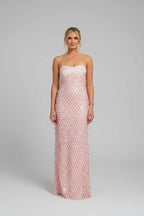 Adele | Elegant Strapless Women Evening Dress - Fullwear