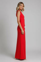 Alicia | Women’s Off Shoulder Fitted Maxi Dress - Fullwear