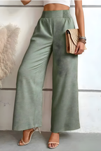 Women’s High Waisted Wide Leg Summer Pants | Stylish & Comfortable Ladies Pants