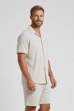 Matching Shirt and Shorts Set | Casual Summer Two - Piece Outfit - Fullwear