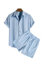 Matching Shirt and Shorts Set | Casual Summer Two - Piece Outfit - Fullwear