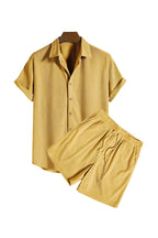 Matching Shirt and Shorts Set | Casual Summer Two - Piece Outfit - Fullwear