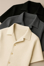 Men’s Co - Ord Set | Two - Piece Outfit | Short Sleeve Shirt and Shorts - Fullwear