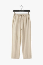 Men’s Cotton Blend Summer Pants | Lightweight Relaxed Fit Trousers - Fullwear