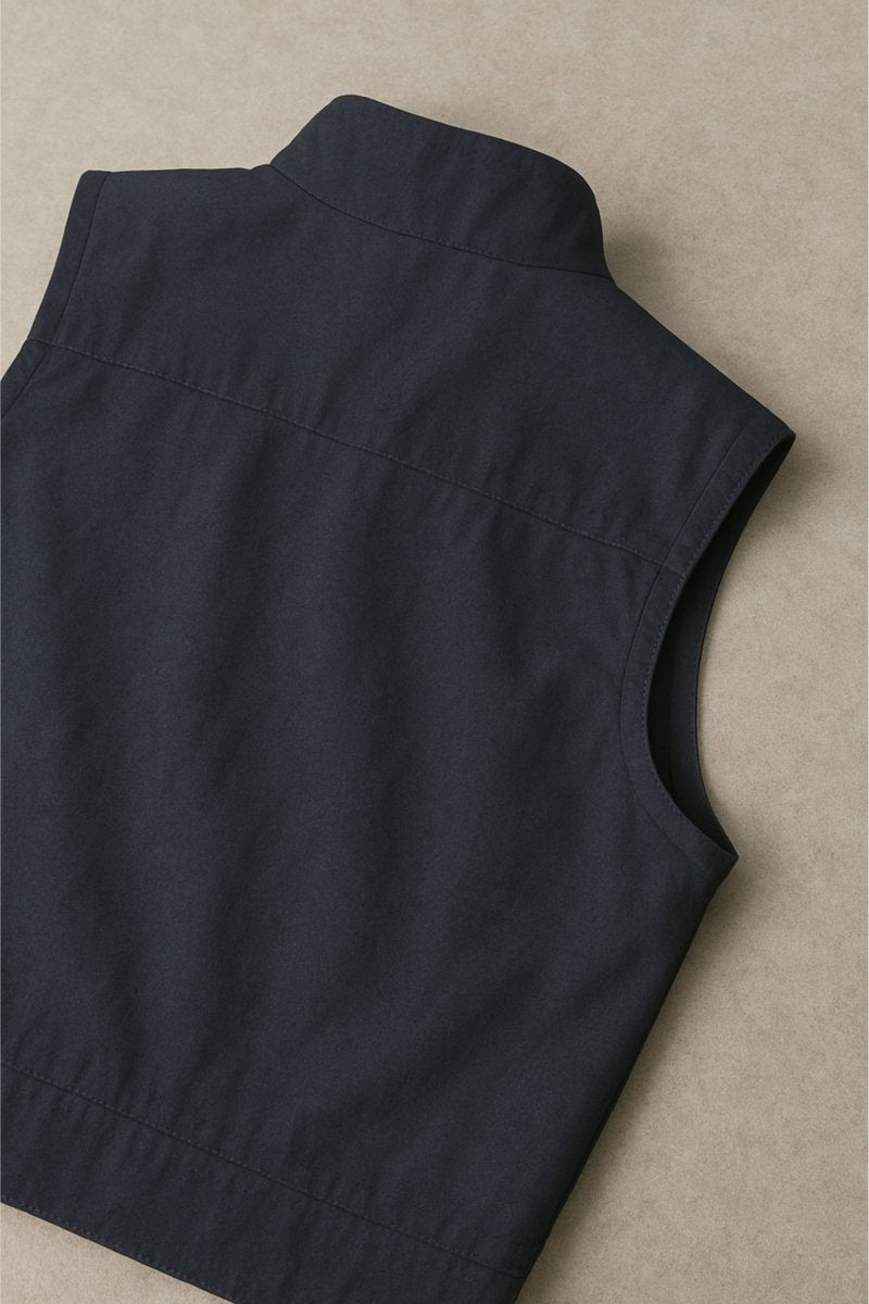 Men’s Lightweight Sleeveless Jacket – Casual Vest for Spring - Fullwear