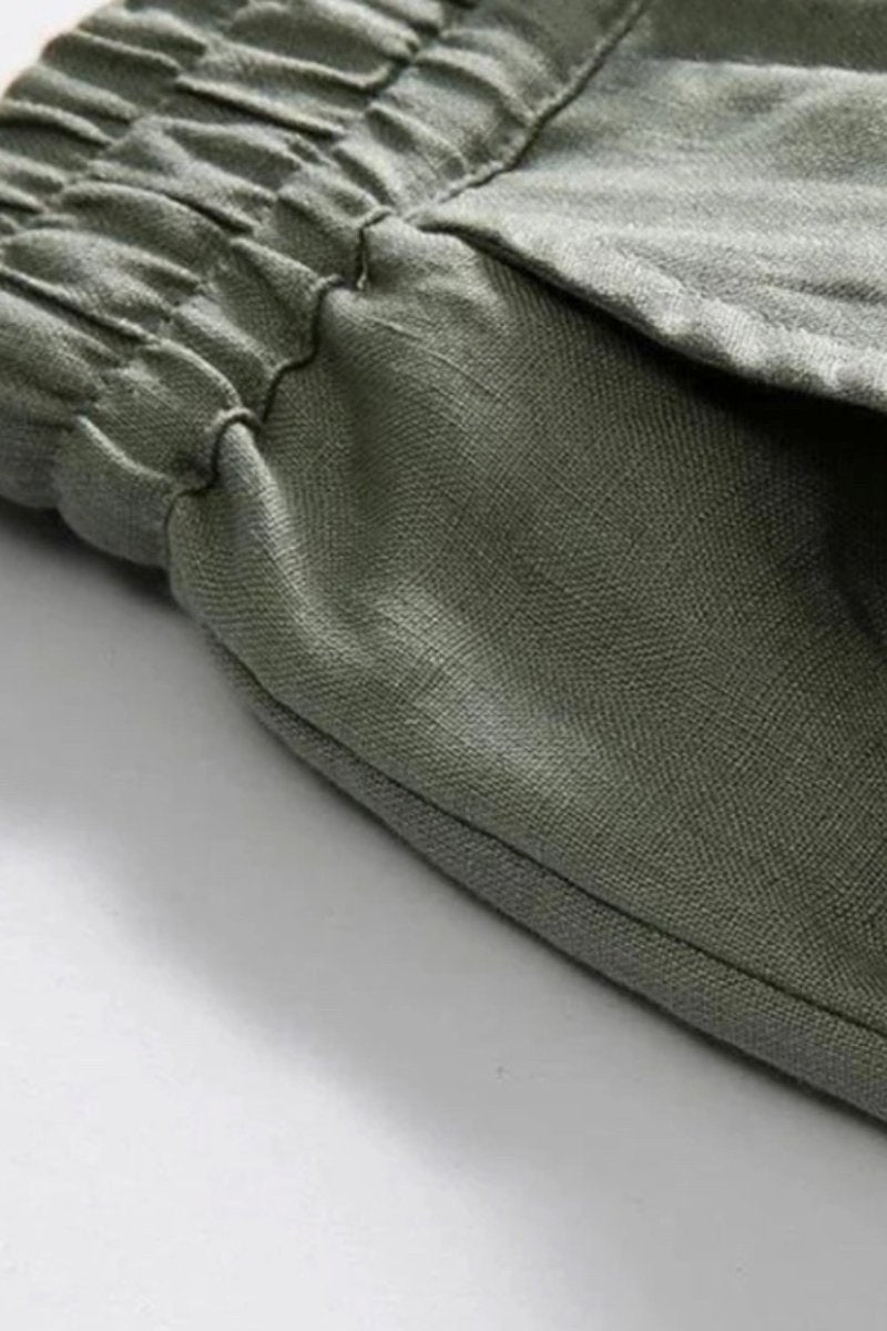 Men’s Linen Pants | Relaxed Fit Summer Trousers - Fullwear