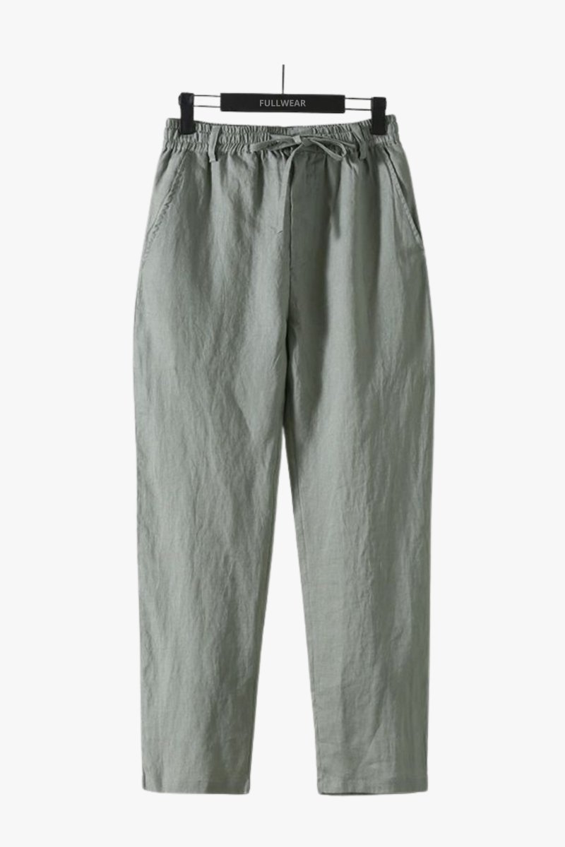 Men’s Linen Pants | Relaxed Fit Summer Trousers - Fullwear