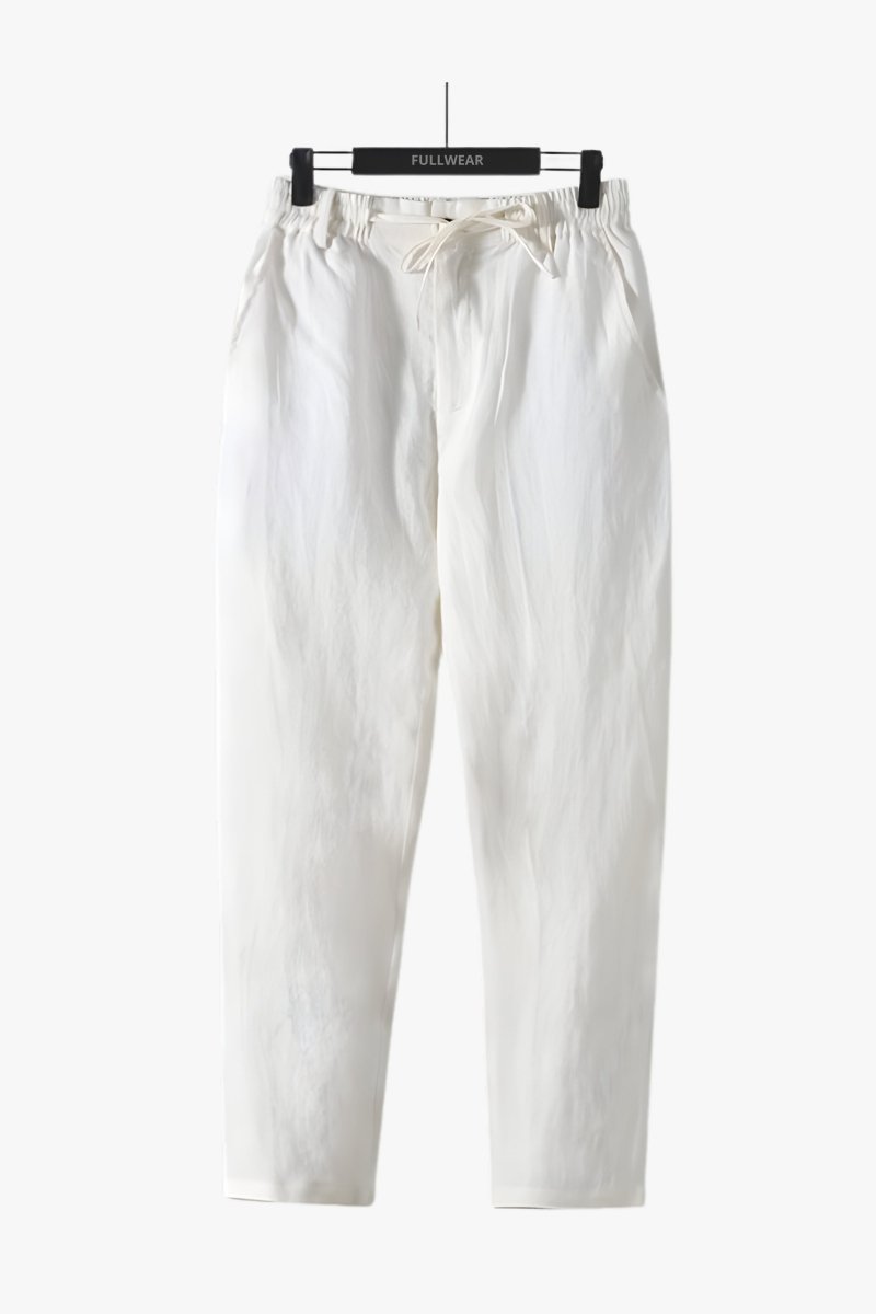 Men’s Linen Pants | Relaxed Fit Summer Trousers - Fullwear