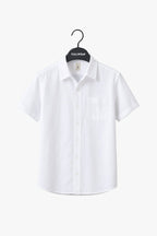 Men’s Premium Linen Short Sleeve Shirt | Breathable Summer Linen Button Up Shirt - Fullwear