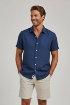 Mens Short Sleeve Button Up Shirt | Casual Summer Beach Shirt - Fullwear