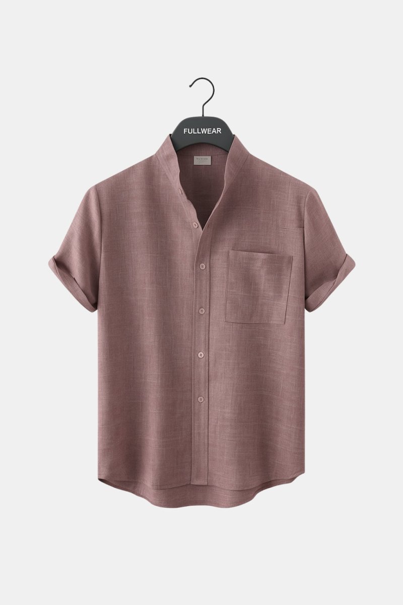 Men’s Short Sleeve Cotton Shirt | Short Sleeve Shirts Men - Fullwear
