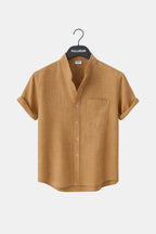 Men’s Short Sleeve Cotton Shirt | Short Sleeve Shirts Men - Fullwear