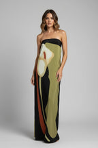 Strapless Maxi Dress for Women | Elegant Maxi Strapless Summer Dress - Fullwear
