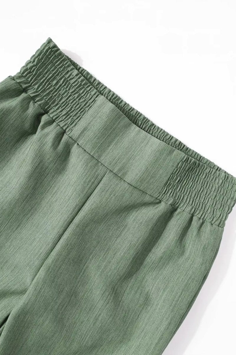 Women’s High Waisted Wide Leg Summer Pants | Stylish & Comfortable Ladies Pants - Fullwear