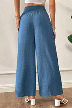 Women’s High Waisted Wide Leg Summer Pants | Stylish & Comfortable Ladies Pants - Fullwear
